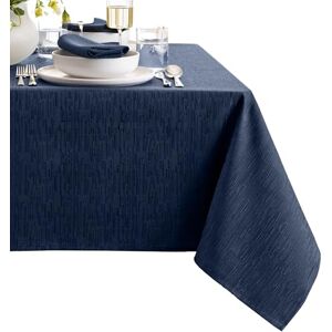 Elrene Home Fashions Continental Solide Textur Wasser- und Fleckenabweisende Tischdecke Elrene Home Fashions Continental Solide Textur Wasser- und Fleckenabweisende Tischdecke