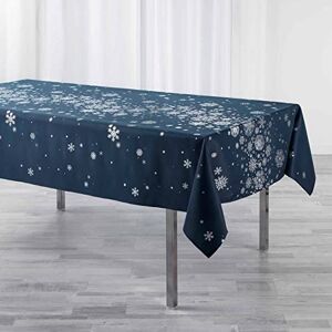 Douceur d'Intérieur Modell - Rechteckige Tischdecke - 150x240cm Navy Blau Polyester Douceur d'Intérieur Modell - Rechteckige Tischdecke - 150x240cm Navy Blau Polyester