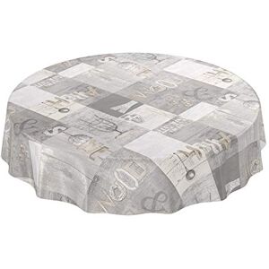 ANRO Wachstuchtischdecke Wachstuch Wachstischdecke Tischdecke abwaschbar Industry Modern Used Look Industrie Rund 140cm ANRO Wachstuchtischdecke Wachstuch Wachstischdecke Tischdecke abwaschbar Industry Modern Used Look Industrie Rund 140cm