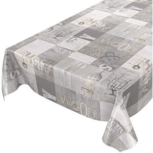 Anro Wasserfester Vinyltischdecke - Industrieller Stil - 200x140cm Anro Wasserfester Vinyltischdecke - Industrieller Stil - 200x140cm