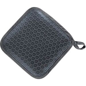 KÜCHENPROFI Topflappen Joy, 2er-Set, Hitzeschutz bis 250 °C, Silikon, hitzeisolierend, mit praktischer Aufhängelasche, 19,5 x 19,5 cm, schwarz, widerstandsfähig gegen hohe Temperaturen KÜCHENPROFI Topflappen Joy, 2er-Set, Hitzeschutz bis 250 °C, Silikon, hitzeisolierend, mit praktischer Aufhängelasche, 19,5 x 19,5 cm, schwarz, widerstandsfähig gegen hohe Temperaturen