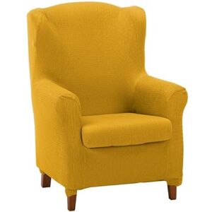 ECOMMERC3 Sofaüberwurf für Ohrensessel Überzug aus Duplex Farbe Gold rutschfest und super verstellbar, 100% Made in Spain ECOMMERC3 Sofaüberwurf für Ohrensessel Überzug aus Duplex Farbe Gold rutschfest und super verstellbar, 100% Made in Spain