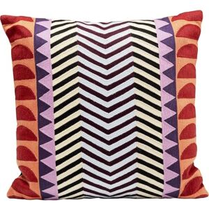 Kare Design Kissen Colour Block Zig Zag, Mehrfarbig, 45x45 cm, Abnehmbarer Bezug mit Reißverschluss, Dekokissen inklusive Füllung, Zierkissen, Sofakissen Kare Design Kissen Colour Block Zig Zag, Mehrfarbig, 45x45 cm, Abnehmbarer Bezug mit Reißverschluss, Dekokissen inklusive Füllung, Zierkissen, Sofakissen