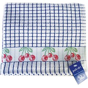 Samuel Lamont & Sons Poli-dri - Jacquard-Handtuch mit Schwarzen Kirschen - 100% Baumwolle - Super Saugfähig Samuel Lamont & Sons Poli-dri - Jacquard-Handtuch mit Schwarzen Kirschen - 100% Baumwolle - Super Saugfähig