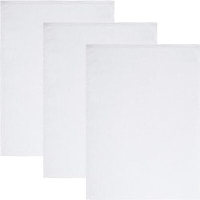 REDBEST Geschirrtuch "Tulsa" 3er-Pack Baumwolle weiß Größe 50x70 cm REDBEST Geschirrtuch "Tulsa" 3er-Pack Baumwolle weiß Größe 50x70 cm