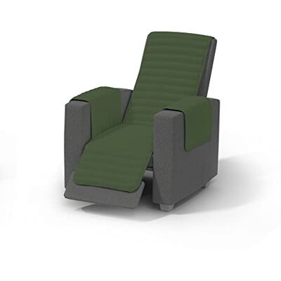 Italian Bed Linen Elegant Gesteppte Recliner-Decke, 100% Mikrofaser, Apfelgrün/Dunkel Grün Italian Bed Linen Elegant Gesteppte Recliner-Decke, 100% Mikrofaser, Apfelgrün/Dunkel Grün