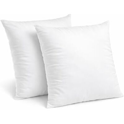 Bleu Calin 2er-Set Volumen-Kopfkissen Weiß, 60x60cm, ODTI Bleu Calin 2er-Set Volumen-Kopfkissen Weiß, 60x60cm, ODTI