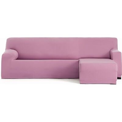 ECOMMERC3 Sofabezug für Chaiselongue, kurzes Eckteil rechts, bi-elastisch, atmungsaktiv, Bezug für Chaiselongue, Farbe: Rosa, mit Gummibändern und Schaumstoffen, Verschleißschutz ECOMMERC3 Sofabezug für Chaiselongue, kurzes Eckteil rechts, bi-elastisch, atmungsaktiv, Bezug für Chaiselongue, Farbe: Rosa, mit Gummibändern und Schaumstoffen, Verschleißschutz