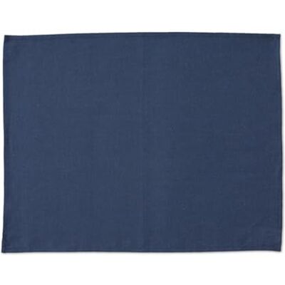 Belum Blau Leinen Platzmatte - 45x35cm Packung 2 Belum Blau Leinen Platzmatte - 45x35cm Packung 2