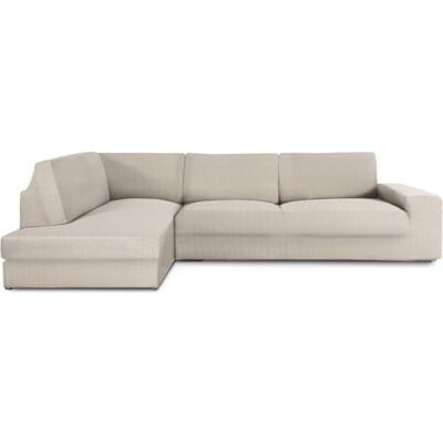 ECOMMERC3 Sofabezug für Chaiselongue, Eckteil Links mit sehr elastischer Rückenlehne, Bezug für Chaiselongue, Leinen, atmungsaktiv, mit Schaumstoff und Gummibändern, rechts oder Links ECOMMERC3 Sofabezug für Chaiselongue, Eckteil Links mit sehr elastischer Rückenlehne, Bezug für Chaiselongue, Leinen, atmungsaktiv, mit Schaumstoff und Gummibändern, rechts oder Links