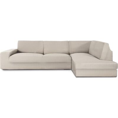 ECOMMERC3 Sofabezug für Chaiselongue, Eckteil rechts mit sehr elastischer Rückenlehne, Bezug für Chaiselongue, Leinen, atmungsaktiv, mit Schaumstoff und Gummibändern, rechts oder Links ECOMMERC3 Sofabezug für Chaiselongue, Eckteil rechts mit sehr elastischer Rückenlehne, Bezug für Chaiselongue, Leinen, atmungsaktiv, mit Schaumstoff und Gummibändern, rechts oder Links