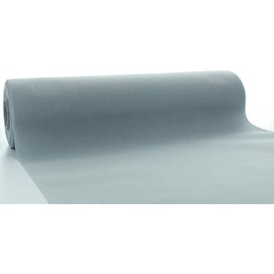 Sovie HORECA Tischläufer in Grau aus Linclass Airlaid, 40cm x 24m, 1 Stück einfarbiger Einmaltischläufer, Perforierung alle 120cm Sovie HORECA Tischläufer in Grau aus Linclass Airlaid, 40cm x 24m, 1 Stück einfarbiger Einmaltischläufer, Perforierung alle 120cm