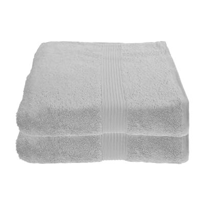 Julie Julsen 2er Pack Saunatücher vielen Farben Reine Baumwolle Qualität 500 GSM Strandtuch Silber 80 x 200 cm Julie Julsen 2er Pack Saunatücher vielen Farben Reine Baumwolle Qualität 500 GSM Strandtuch Silber 80 x 200 cm