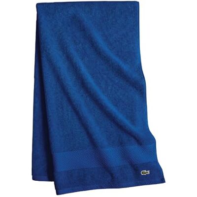 Lacoste Heritage Supima Badetuch, Baumwolle, 88,9 x 177,8 cm, Surf Blue Lacoste Heritage Supima Badetuch, Baumwolle, 88,9 x 177,8 cm, Surf Blue
