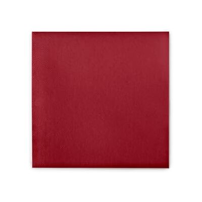 Sovie HORECA Tischdecke in Bordeaux aus Airlaid, 80 x 80 cm, 20 Stück Stoffoptik Einwegtischdecken für Gastronomie, Hotel, Catering & Events Sovie HORECA Tischdecke in Bordeaux aus Airlaid, 80 x 80 cm, 20 Stück Stoffoptik Einwegtischdecken für Gastronomie, Hotel, Catering & Events