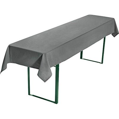 REDBEST Seattle - grau - 110x260 cm - Tischdecke REDBEST Seattle - grau - 110x260 cm - Tischdecke