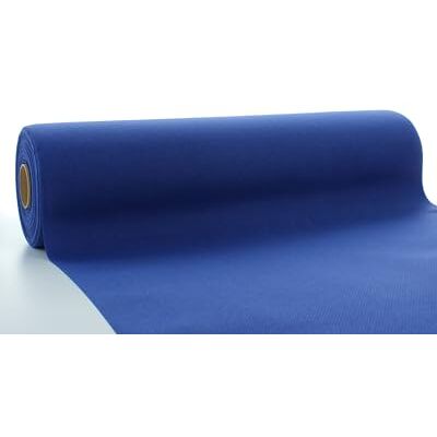 Sovie HORECA Tischläufer in Royalblau aus Airlaid, 40cm x 24m, 1 Stück einfarbiger Einmaltischläufer, Perforierung alle 120cm Sovie HORECA Tischläufer in Royalblau aus Airlaid, 40cm x 24m, 1 Stück einfarbiger Einmaltischläufer, Perforierung alle 120cm