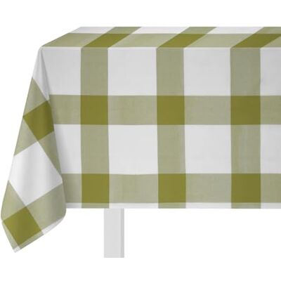 KASANOVA Tischdecke mit grünen Karos, 140 x 180 cm, Vichy KASANOVA Tischdecke mit grünen Karos, 140 x 180 cm, Vichy