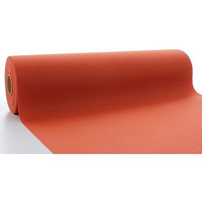 Sovie HORECA Linclass Airlaid Tischläufer Terracotta 40cm x 24m Einfarbiger Einmal-Tischläufer Perforierung alle 120cm Ideal für Dekorationen Sovie HORECA Linclass Airlaid Tischläufer Terracotta 40cm x 24m Einfarbiger Einmal-Tischläufer Perforierung alle 120cm Ideal für Dekorationen