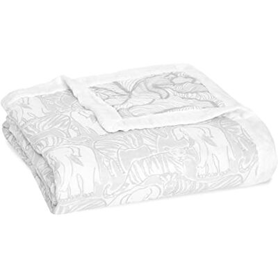 aden + anais Dream Baby Decke Culture Club, 120 x 120 cm Silky weiche große, atmungsaktive 100% Baumwollviskose Musselin Bedding COT -Decken für Neugeborene & Säuglingsjungen & Mädchen aden + anais Dream Baby Decke Culture Club, 120 x 120 cm Silky weiche große, atmungsaktive 100% Baumwollviskose Musselin Bedding COT -Decken für Neugeborene & Säuglingsjungen & Mädchen