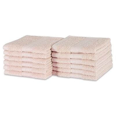 Amazon Waschlappen aus Baumwolle, 12 Stück, 30 x 30 cm Amazon Waschlappen aus Baumwolle, 12 Stück, 30 x 30 cm