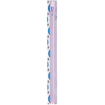 Opti P60-75-04156 Reißverschluss, 100 Prozent Polyester, 04156 Violett, 75cm Opti P60-75-04156 Reißverschluss, 100 Prozent Polyester, 04156 Violett, 75cm