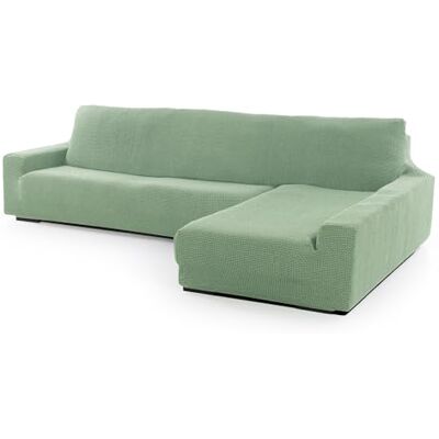FAVERTI ® Super elastischer Bezug für Chaiselongue, langes Eckteil rechts (vorne gesehen) Modell Novelle Türkis Qualitätsschutz aus Jacquard-Stoff und Baumwolle FAVERTI ® Super elastischer Bezug für Chaiselongue, langes Eckteil rechts (vorne gesehen) Modell Novelle Türkis Qualitätsschutz aus Jacquard-Stoff und Baumwolle