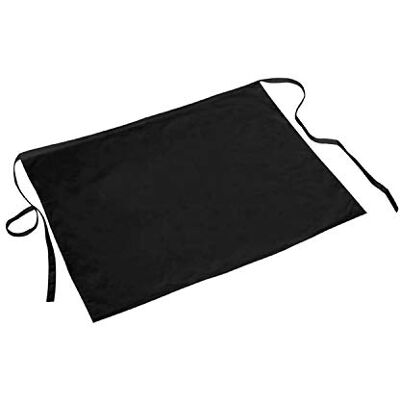 MISEMIYA Schürze für Küchenschürze, Unisex, Kochschürze, 70 mm x 90 mm Ref. 861 Schwarz, 100 Stück MISEMIYA Schürze für Küchenschürze, Unisex, Kochschürze, 70 mm x 90 mm Ref. 861 Schwarz, 100 Stück