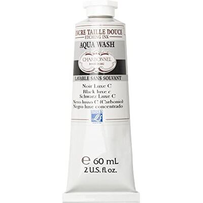 Lefranc Bourgeois 301508 Charbonnel, wasserabwaschbare Kupferdruckfarbe mit ausgezeichnete Lichtechtheit, Vegan, 100% Lösemittelfrei 60ml Tube Schwarz Luxe C Lefranc Bourgeois 301508 Charbonnel, wasserabwaschbare Kupferdruckfarbe mit ausgezeichnete Lichtechtheit, Vegan, 100% Lösemittelfrei 60ml Tube Schwarz Luxe C