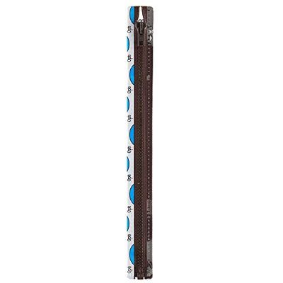 Opti P60-70-00881 Reißverschluss, 100Prozent Polyester, 00881 Braun, 70cm Opti P60-70-00881 Reißverschluss, 100Prozent Polyester, 00881 Braun, 70cm