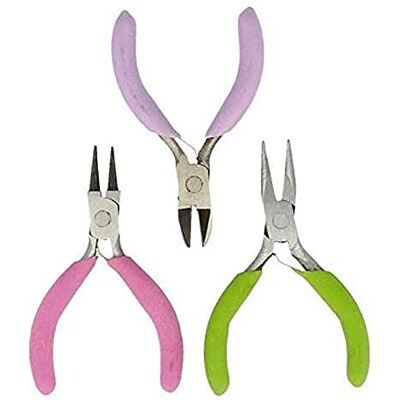 Artemio Mini-Schmuckklammern, 3 Stück, Mehrfarbig, 7x20,5 cm Artemio Mini-Schmuckklammern, 3 Stück, Mehrfarbig, 7x20,5 cm