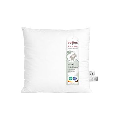 beties Publik Feder Füllkissen 40x40 cm – 350 g Enten- & Gänsefedern – Innenkissen Inlett & Kissenfüllung – formstabil, waschbar – Sofakissen, Dekokissen & Couchkissen beties Publik Feder Füllkissen 40x40 cm – 350 g Enten- & Gänsefedern – Innenkissen Inlett & Kissenfüllung – formstabil, waschbar – Sofakissen, Dekokissen & Couchkissen