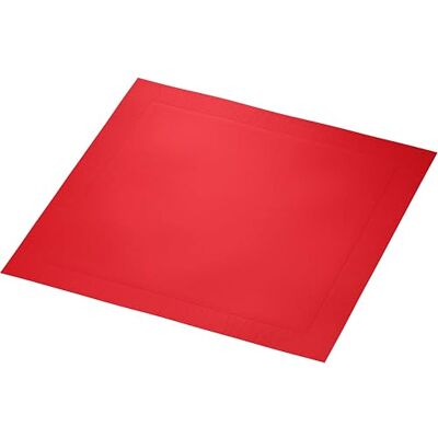 Duni Dinner-Servietten 4lagig Tissue geprägt Uni rot, 40 x 40 cm, 50 Stück Duni Dinner-Servietten 4lagig Tissue geprägt Uni rot, 40 x 40 cm, 50 Stück