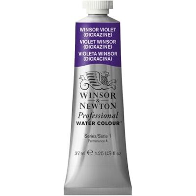 Winsor & Newton 0114733 Professional Aquarellfarbe, lebendige Wasserfarben in Künstlerqualität, hohe Farbbrillanz & Leuchtkraft, lichtecht, Archivqualität, 37ml Tube Winsorviolett (Dioxazin) Winsor & Newton 0114733 Professional Aquarellfarbe, lebendige Wasserfarben in Künstlerqualität, hohe Farbbrillanz & Leuchtkraft, lichtecht, Archivqualität, 37ml Tube Winsorviolett (Dioxazin)