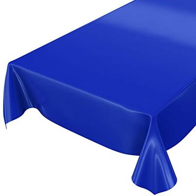 ANRO Wachstuchtischdecke Wachstuch abwaschbare Tischdecke Uni Glanz Einfarbig Dunkelblau Schnittkante 140 x 140cm ANRO Wachstuchtischdecke Wachstuch abwaschbare Tischdecke Uni Glanz Einfarbig Dunkelblau Schnittkante 140 x 140cm