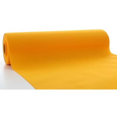 Sovie HORECA Tischläufer in Curry/Orange aus Airlaid, 40cm x 24m, 1 Stück einfarbiger Einmaltischläufer, Perforierung alle 120cm Sovie HORECA Tischläufer in Curry/Orange aus Airlaid, 40cm x 24m, 1 Stück einfarbiger Einmaltischläufer, Perforierung alle 120cm