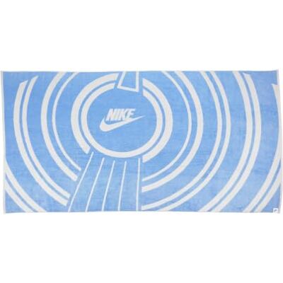Nike Oversized Beach Towel Retro Strandtuch Badetuch Beach Handtuch groß, University Blue/White, One Size Nike Oversized Beach Towel Retro Strandtuch Badetuch Beach Handtuch groß, University Blue/White, One Size