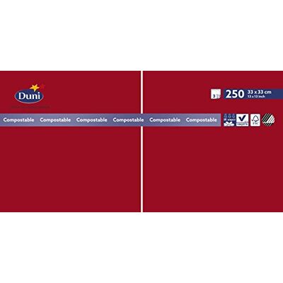 Duni Servietten SRP, 3-lagig, 33 cm, Rot, Papier, 15,6 x 33 x 16,5 cm Duni Servietten SRP, 3-lagig, 33 cm, Rot, Papier, 15,6 x 33 x 16,5 cm