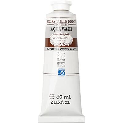 Lefranc Bourgeois 301504 Charbonnel, wasserabwaschbare Kupferdruckfarbe mit ausgezeichnete Lichtechtheit, Vegan, 100% Lösemittelfrei 60ml Tube Bister Basic Lefranc Bourgeois 301504 Charbonnel, wasserabwaschbare Kupferdruckfarbe mit ausgezeichnete Lichtechtheit, Vegan, 100% Lösemittelfrei 60ml Tube Bister Basic