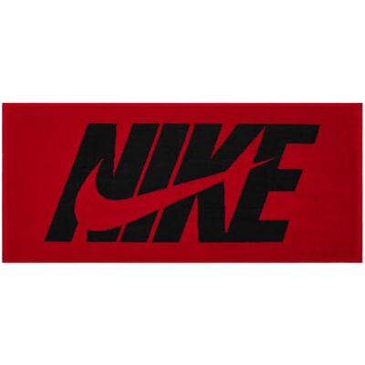 Nike Jacquard Towel Medium Graphic Sporthandtuch Fitness Training Gym Handtuch, Black/University Red/Black, One Size Nike Jacquard Towel Medium Graphic Sporthandtuch Fitness Training Gym Handtuch, Black/University Red/Black, One Size