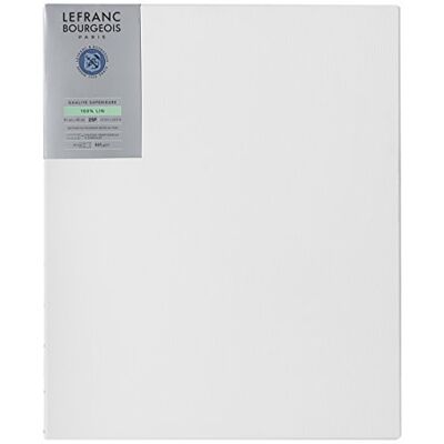 Lefranc Bourgeois 111216 Keilrahmen aus 100% Leinen in Premium Qualität, gebrauchsfertig Grundiert mit Titandioxid Gesso, seitlich genagelt auf massivem Kiefernholz 25P Lefranc Bourgeois 111216 Keilrahmen aus 100% Leinen in Premium Qualität, gebrauchsfertig Grundiert mit Titandioxid Gesso, seitlich genagelt auf massivem Kiefernholz 25P