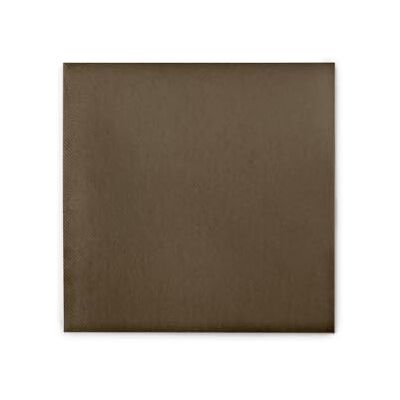 Sovie HORECA Tischdecke in Braun aus Linclass® Airlaid 80 x 80 cm, 20 Stück Einwegtischdecken in Stoffoptik für Gastronomie, Catering, Events & private Feiern Sovie HORECA Tischdecke in Braun aus Linclass® Airlaid 80 x 80 cm, 20 Stück Einwegtischdecken in Stoffoptik für Gastronomie, Catering, Events & private Feiern