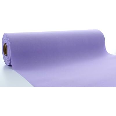 Sovie HORECA Tischläufer in Lila aus Linclass Airlaid, 40cm x 24m, 1 Stück einfarbiger Einmaltischläufer, Perforierung alle 120cm Sovie HORECA Tischläufer in Lila aus Linclass Airlaid, 40cm x 24m, 1 Stück einfarbiger Einmaltischläufer, Perforierung alle 120cm