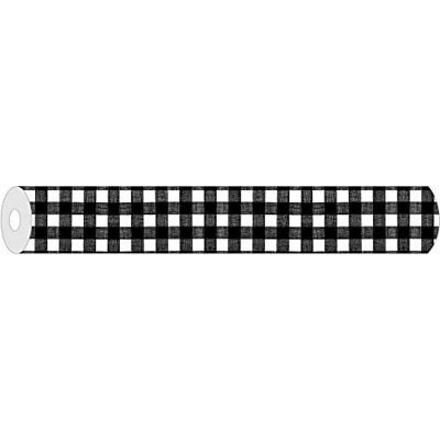 Sovie HORECA Papier-Tischdeckenrolle Karo Schwarz-Weiß – 120 cm x 25 m – 1 Stück – Einweg-Tischdecke für Gastronomie, Events & Feste – reißfest & dekorativ, aus Papier Sovie HORECA Papier-Tischdeckenrolle Karo Schwarz-Weiß – 120 cm x 25 m – 1 Stück – Einweg-Tischdecke für Gastronomie, Events & Feste – reißfest & dekorativ, aus Papier