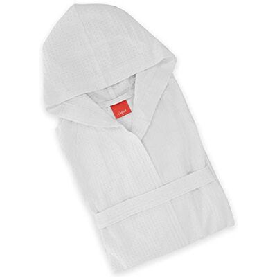 Gabel Bademantel mit Kapuze Taglia S Bianco Gabel Bademantel mit Kapuze Taglia S Bianco