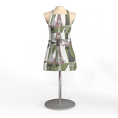 Arvidssons Textil Kitty Rosa Schürze Mit Tasche 65x85 cm Arvidssons Textil Kitty Rosa Schürze Mit Tasche 65x85 cm