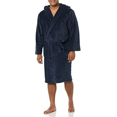 Amazon Herren Mittellanger Bademantel Plüsch Amazon Herren Mittellanger Bademantel Plüsch