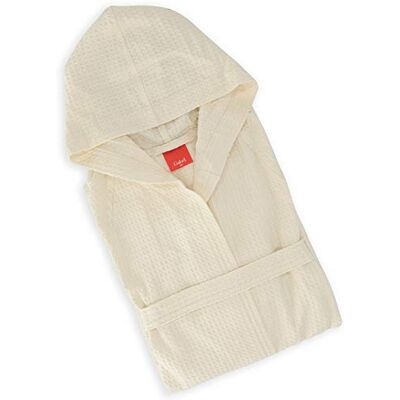Gabel Bademantel mit Kapuze Taglia XL beige Gabel Bademantel mit Kapuze Taglia XL beige