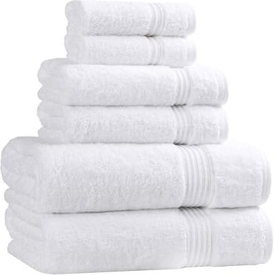 Superior Handtuch-Set, ägyptische Baumwolle, 6-teilig, Badezimmer-Essentials, Handtücher für Badezimmer, Wohnung, Airbnb, Gästebad, Gesicht, Hand, Badetücher, Waschlappen, saugfähig, schnell Superior Handtuch-Set, ägyptische Baumwolle, 6-teilig, Badezimmer-Essentials, Handtücher für Badezimmer, Wohnung, Airbnb, Gästebad, Gesicht, Hand, Badetücher, Waschlappen, saugfähig, schnell
