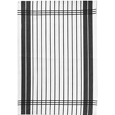 Winkler Geschirrtuch Petites Rayures schwarz 50 x 70 cm Winkler Geschirrtuch Petites Rayures schwarz 50 x 70 cm